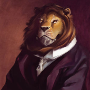 A Fancy Lion - Digital