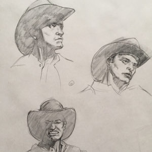 Hans Portrait Quick-sketches