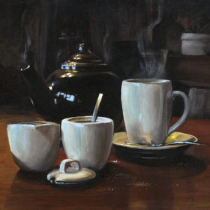 Tea Time - Acrylic on Canvas